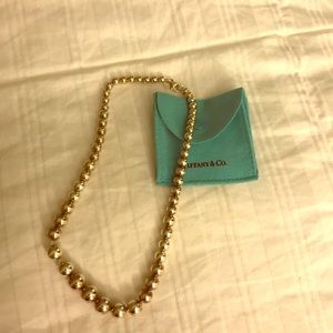 sterling silver ball necklace